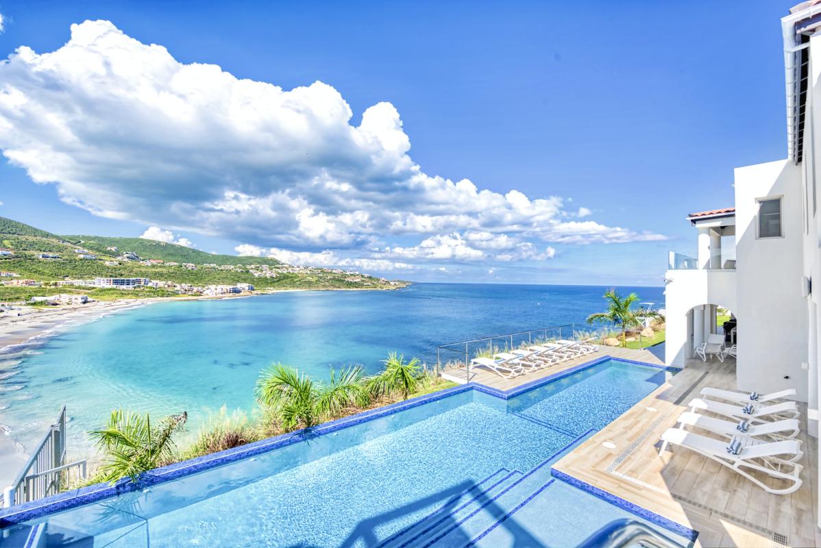 Amalia 3_Location villa piscine vue mer Saint Martin